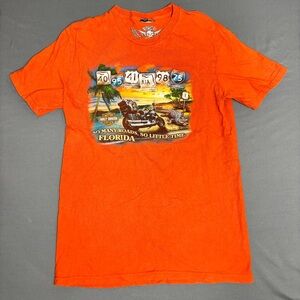 Harley Davidson Shirt Mens Small Florida Gators Motorcycle Biker Graphic Tee